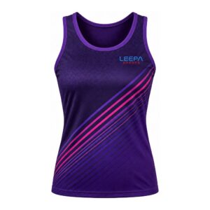 Purple Netball Sleeveless Top