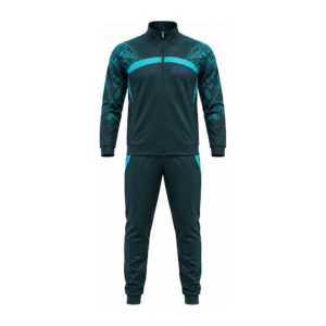 Teal Circuit Tracksuit