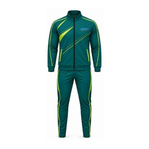 Teal Streak Sports Tracksuit