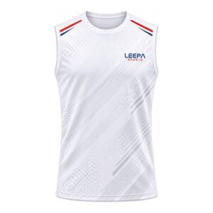 White Diagonal Soccer Jersey