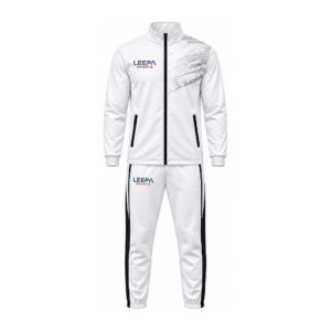 White Graphic Tracksuit