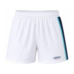 White Navy Padel Shorts