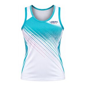 White Netball Sleeveless Top