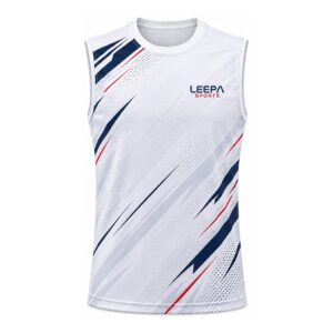White Slash Padel Sleeveless Top