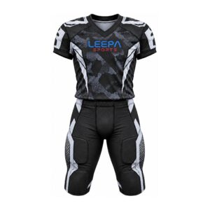 Black Camo Football Uniform