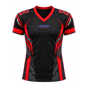 Black Crimson Football Jersey