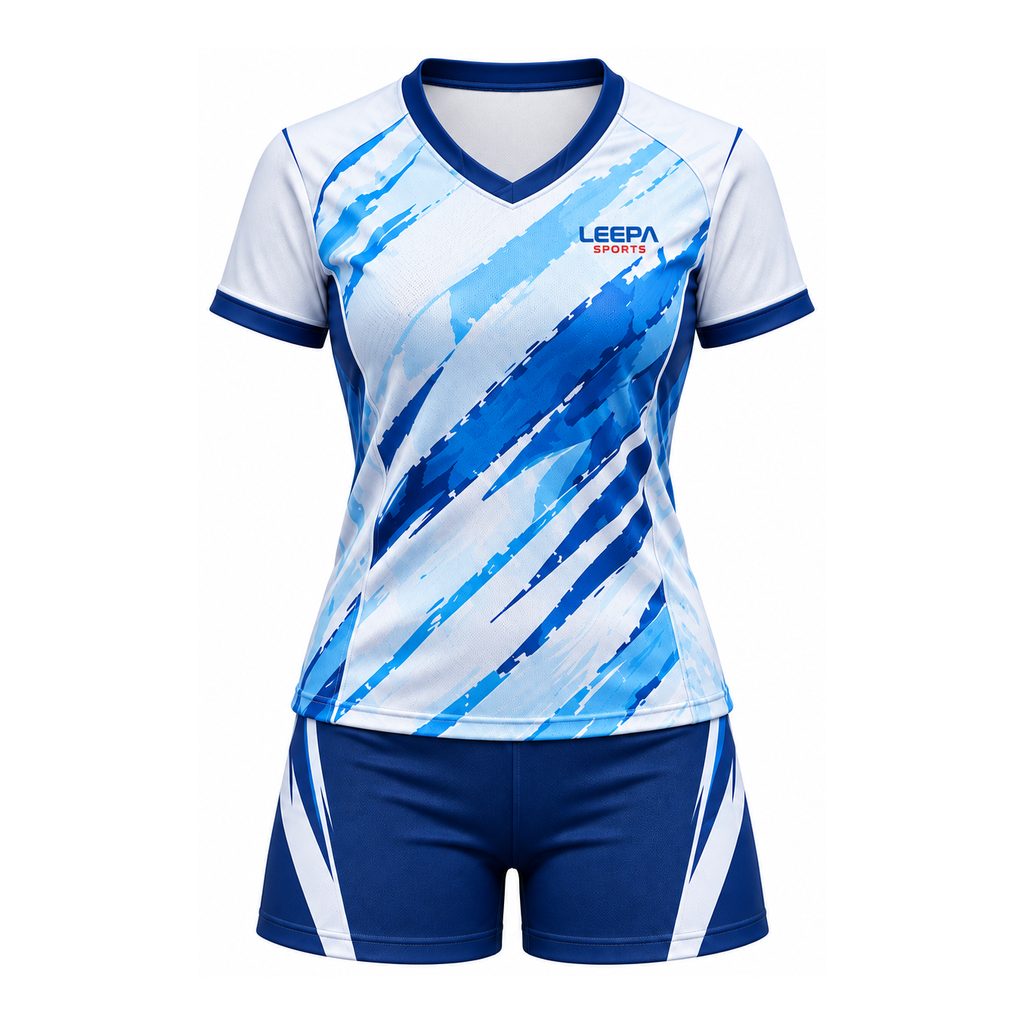 Blue Splash Women Ping Pong Set