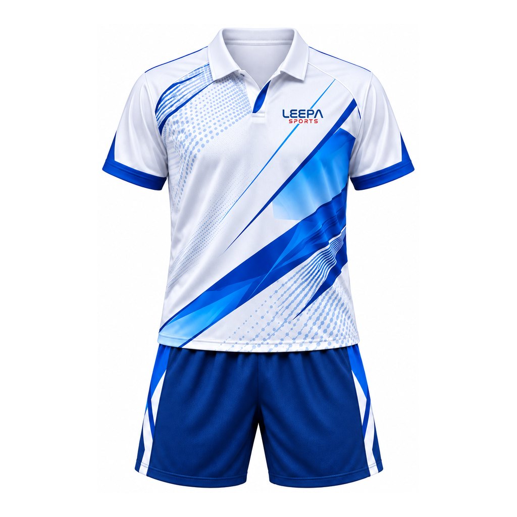 Blue Tennis Polo