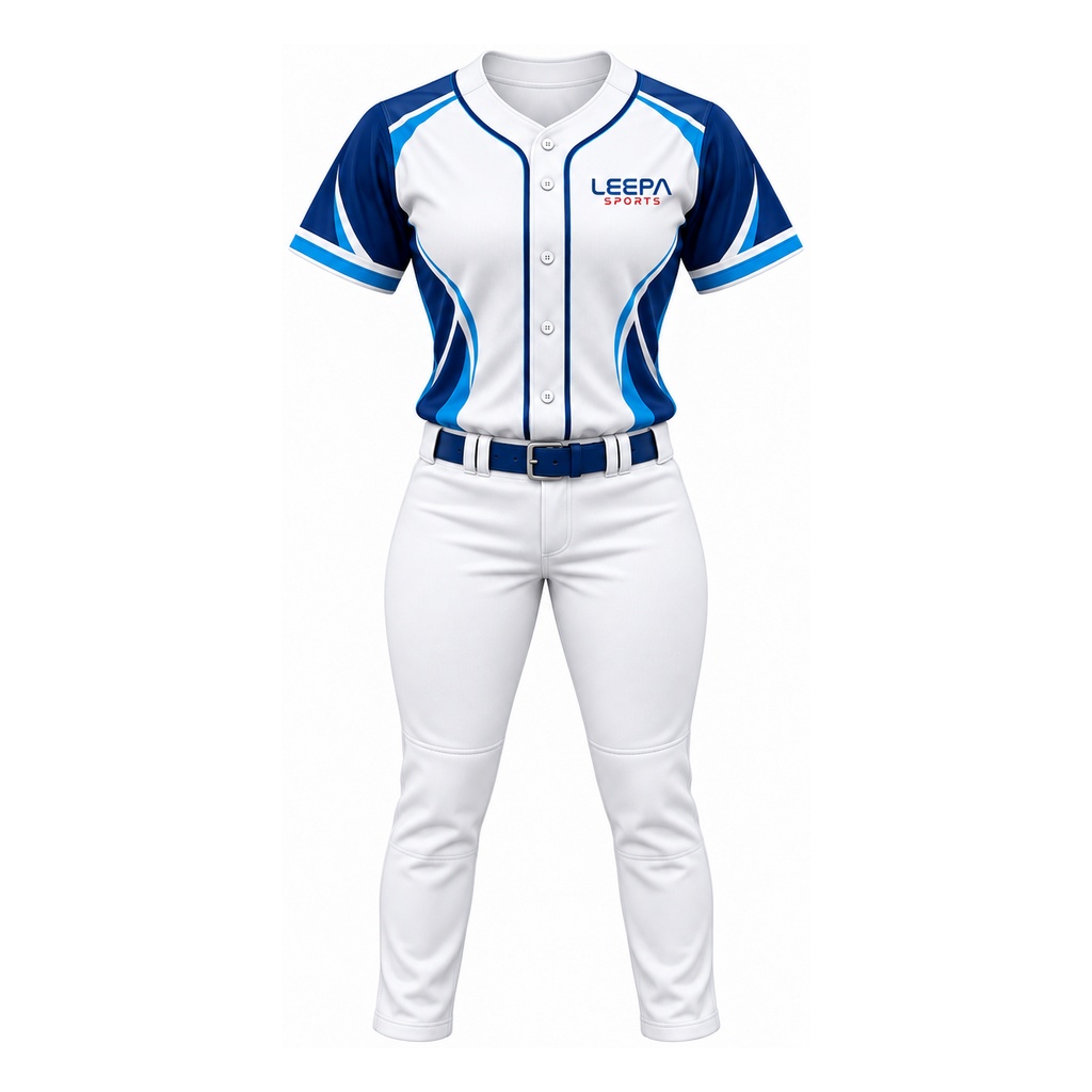 Blue Wave Women Baseball Uniform