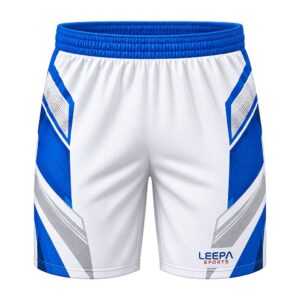 Blue White Football Shorts