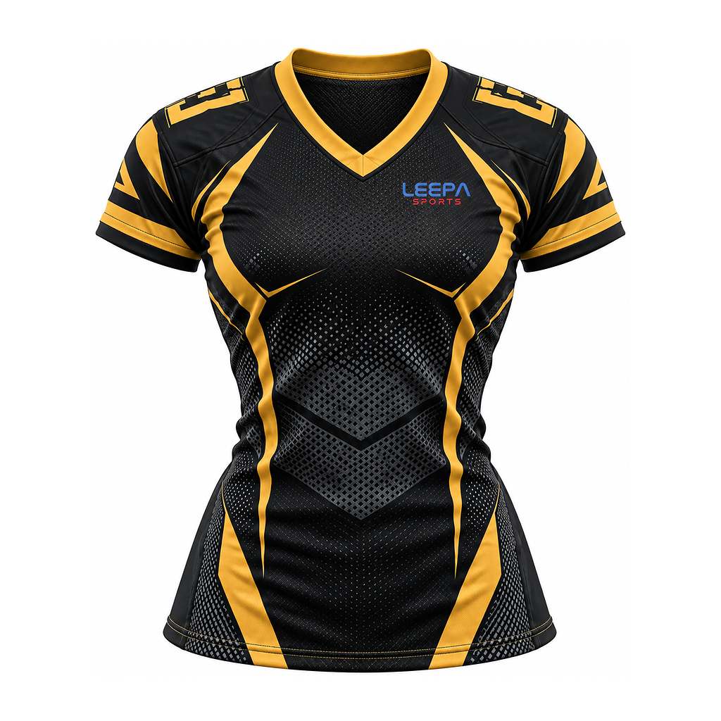 Gold Panel Football Jersey