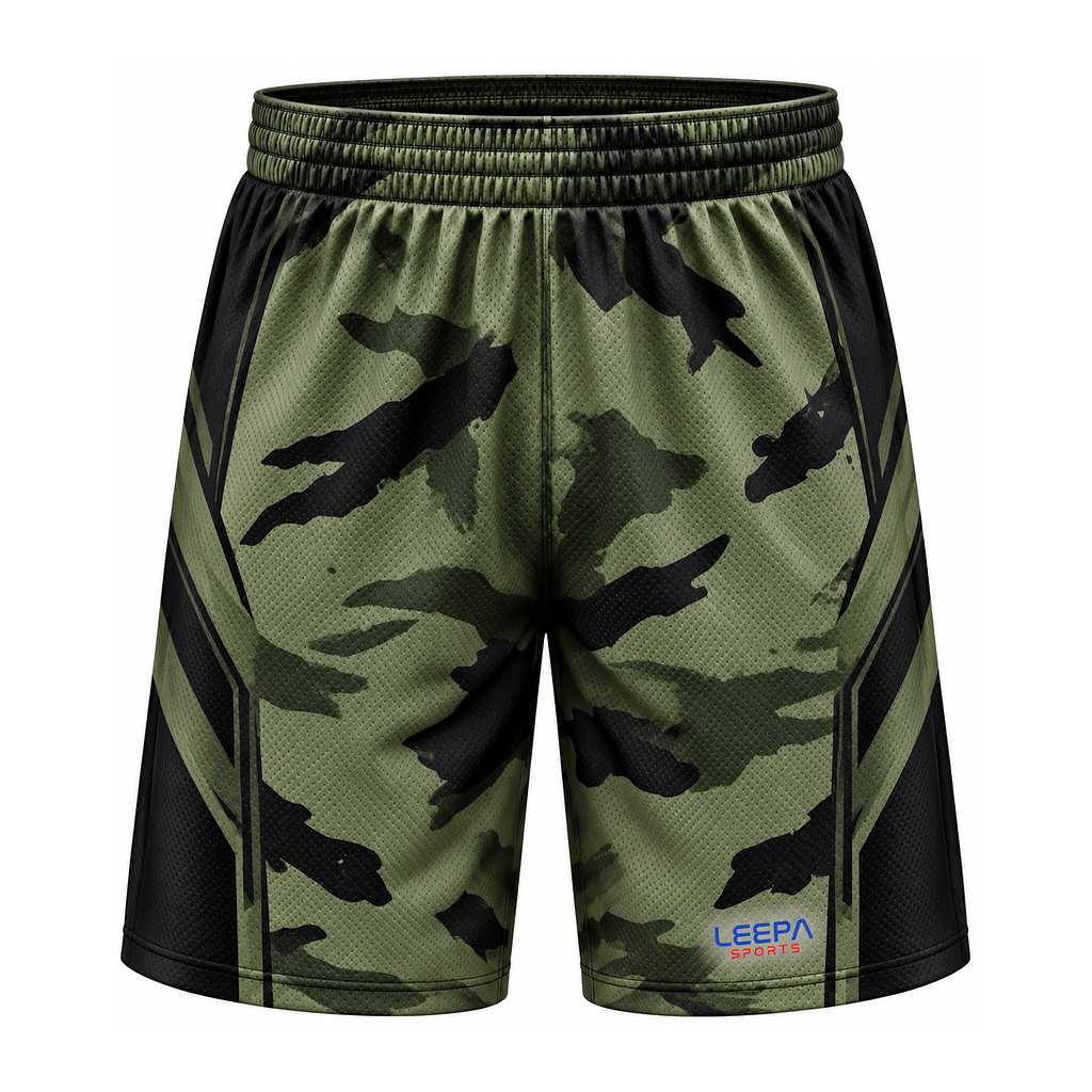 Green Football Shorts