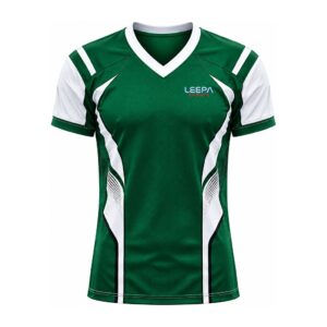 Green White Football Jersey