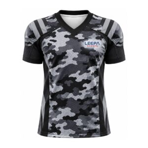 Grey Camo Football Jersey