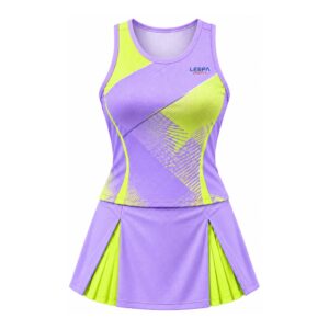 Lilac Neon Women Tennis Set