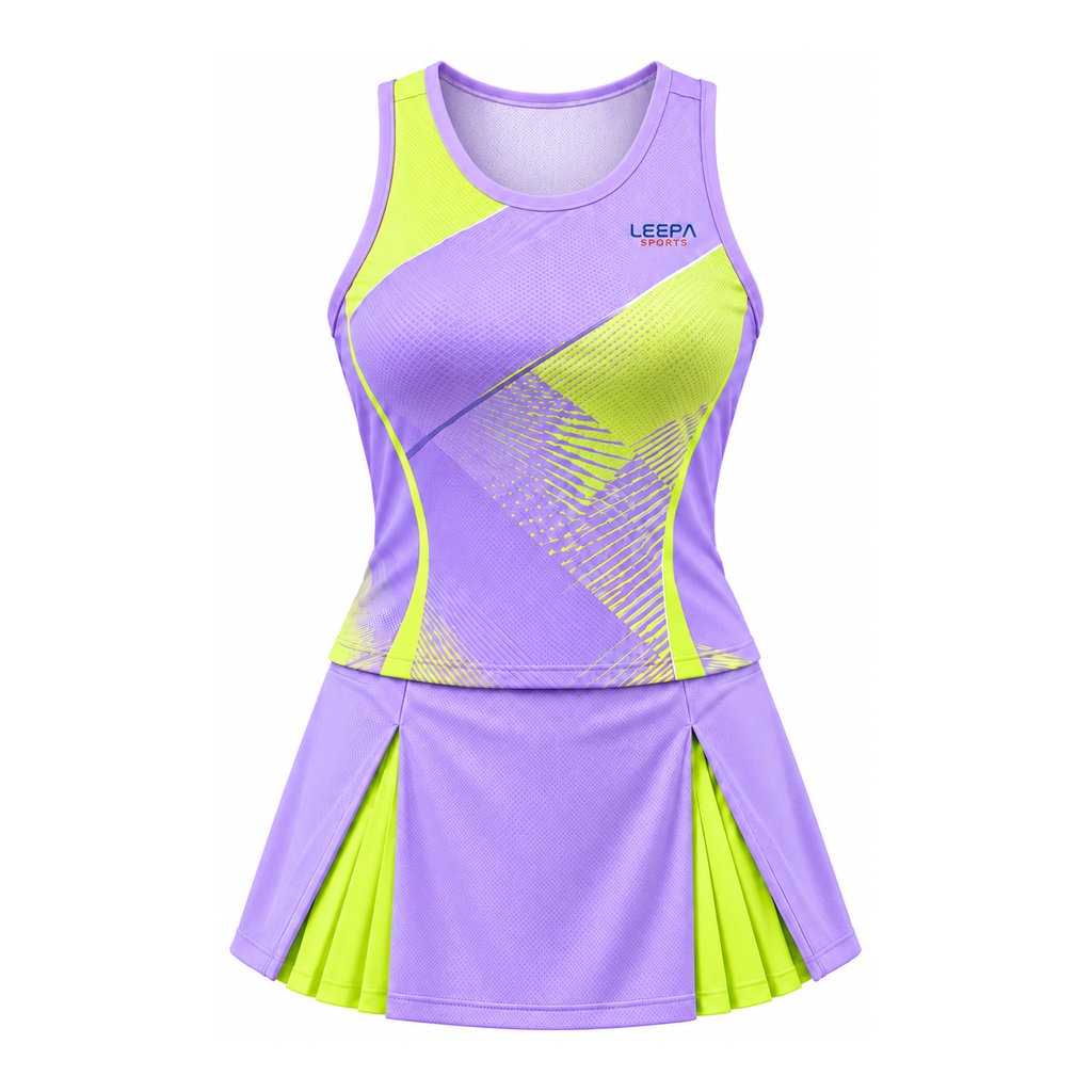 Lilac Neon Women Tennis Set