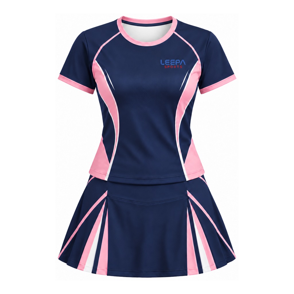 Navy Pink Women Tennis Set