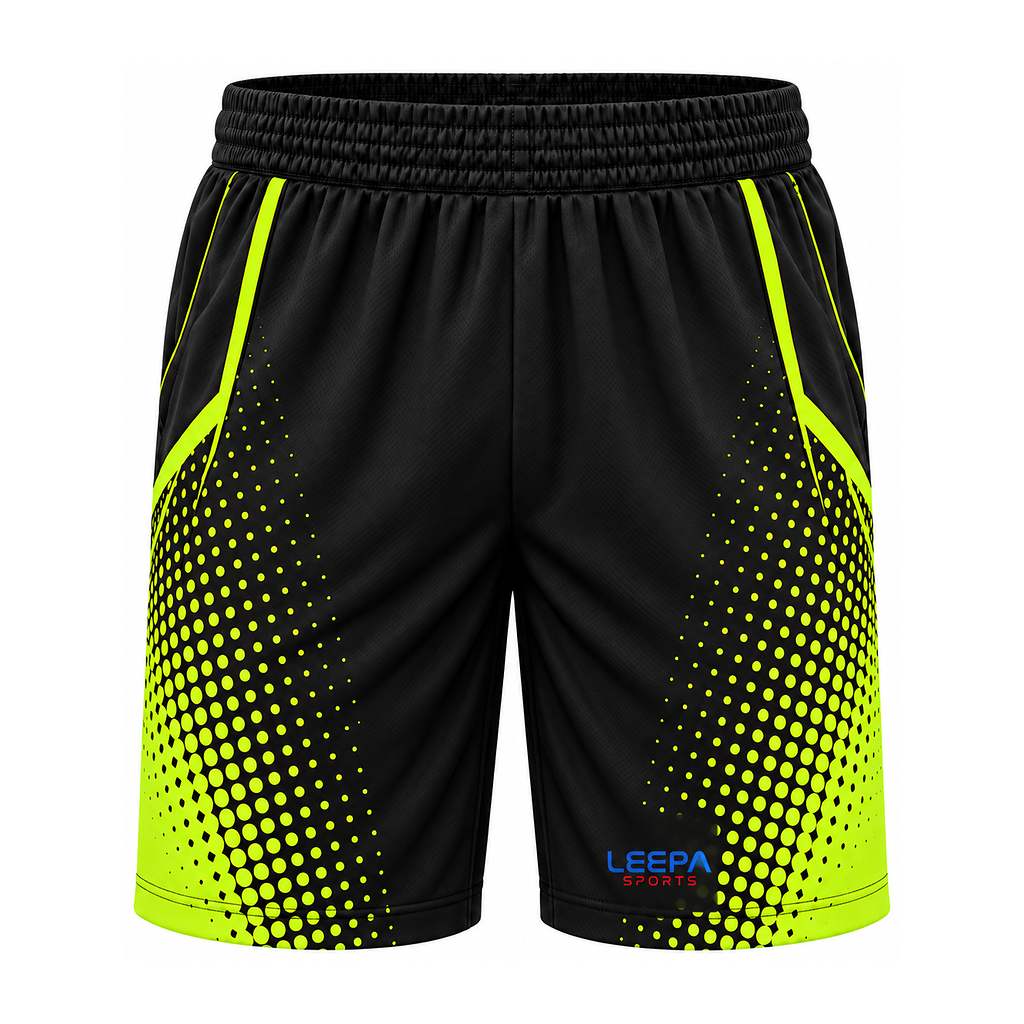 Neon Dot Football Shorts