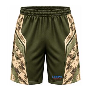 Olive Football Shorts