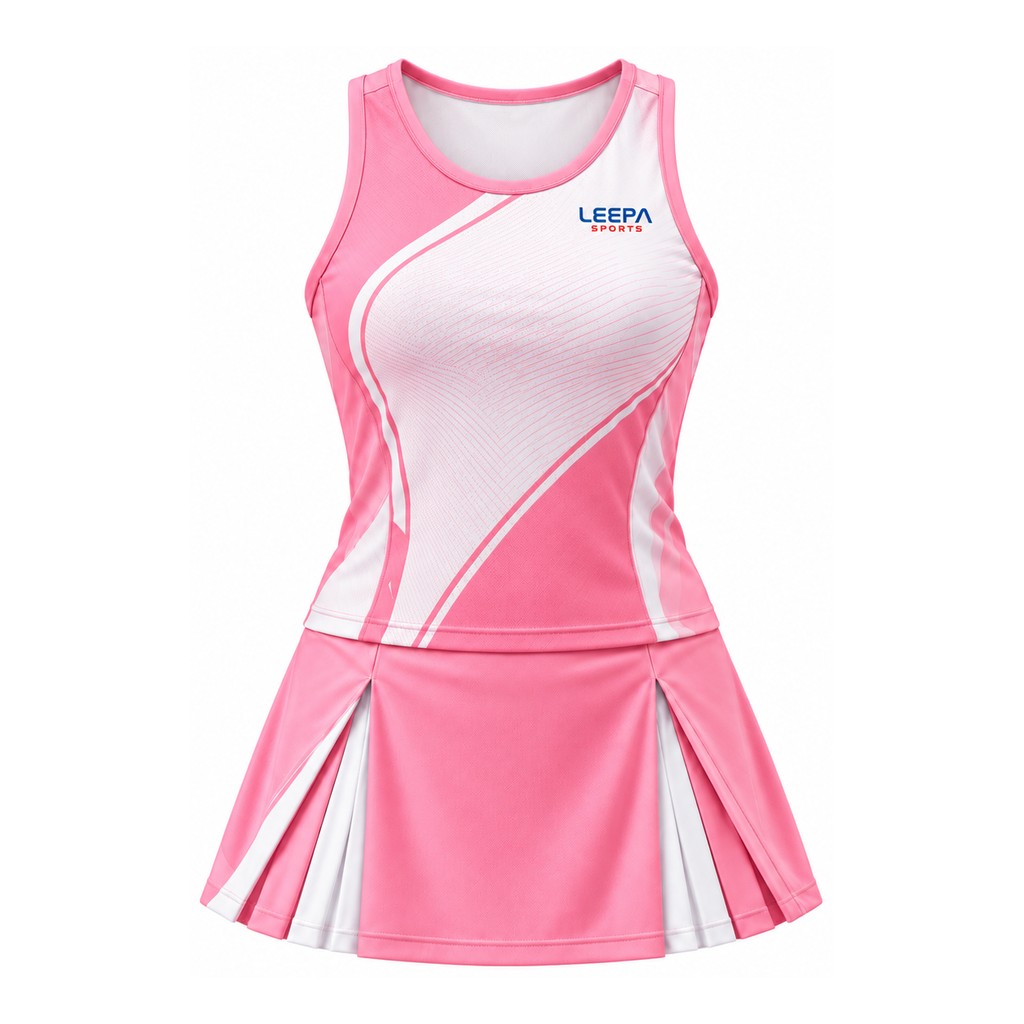 Pink Curve Women Tennis Set