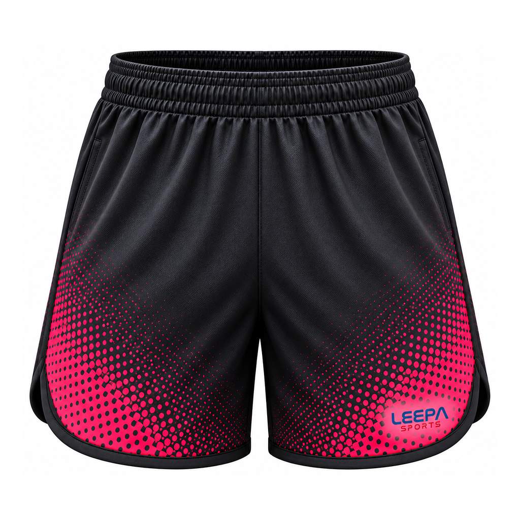 Pink Halftone Softball Shorts