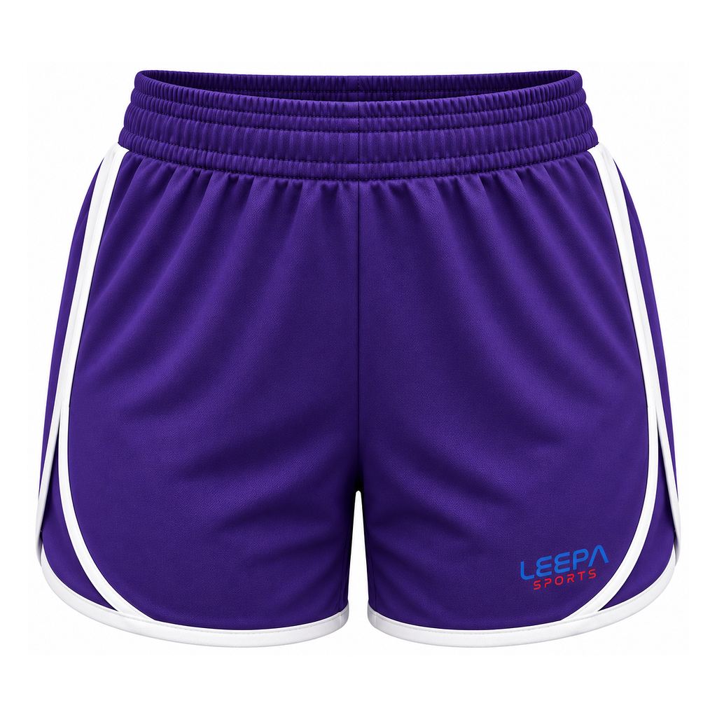 Purple Softball Shorts