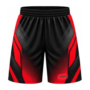 Red Football Shorts