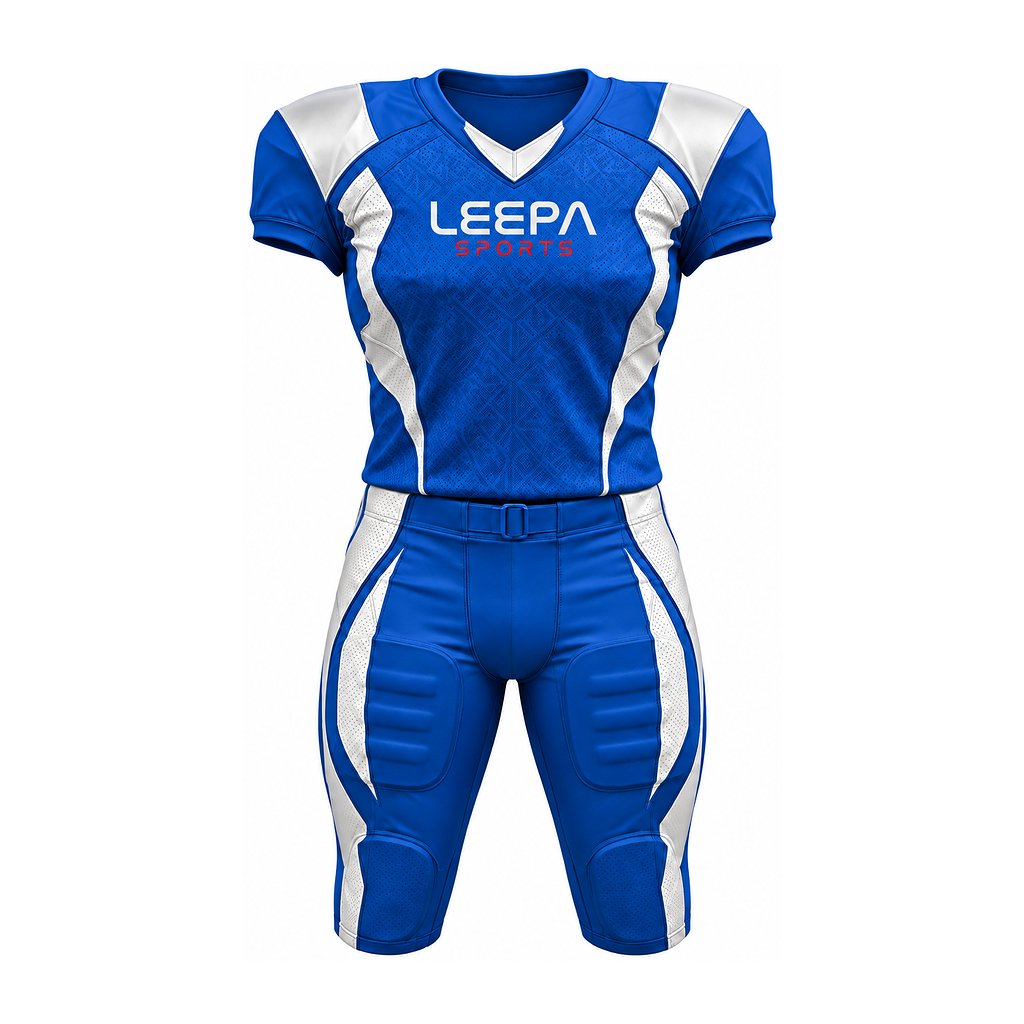Royal Blue Football Uniform