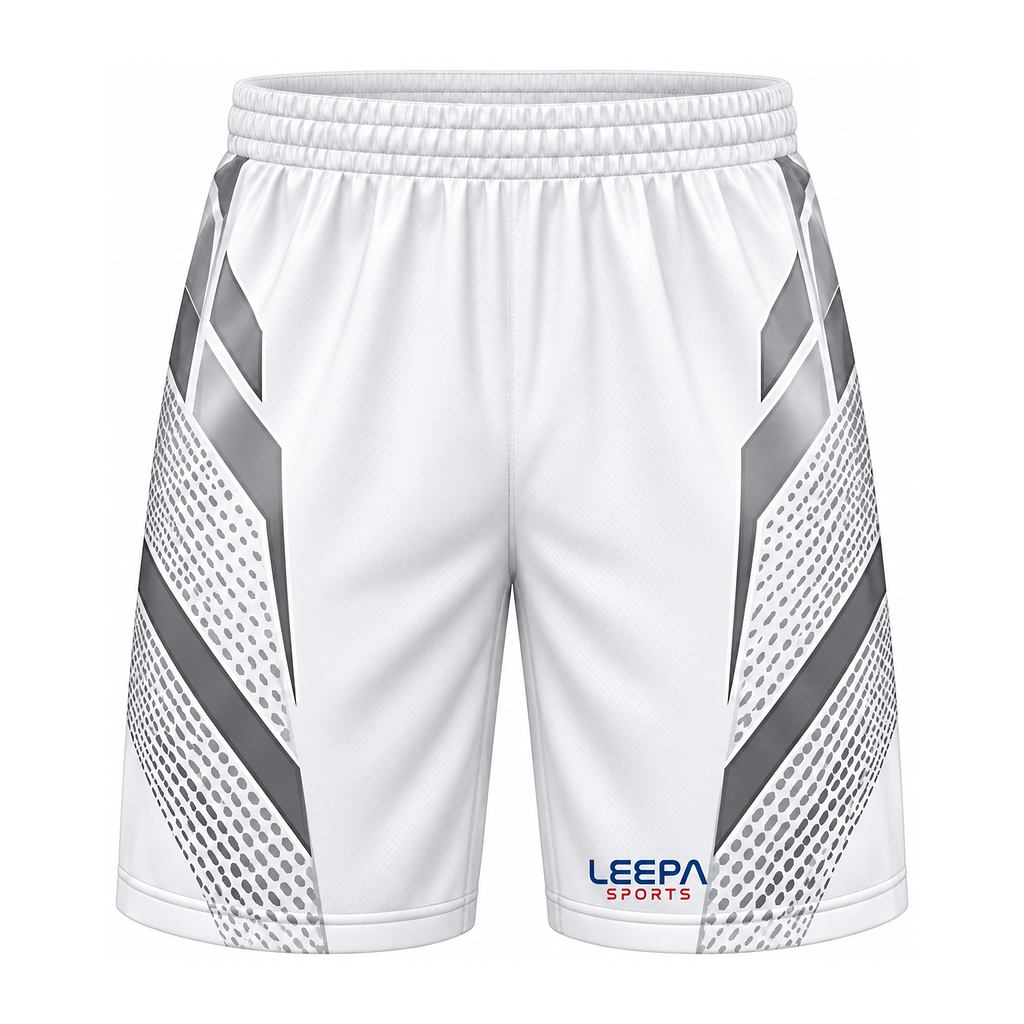 White Football Shorts