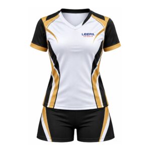 White Gold Women Ping Pong Set